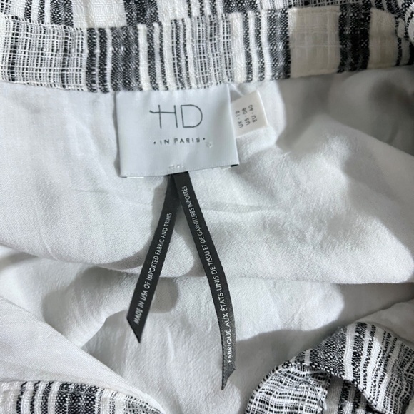 HD in Paris ANTHROPOLOGIE Tie-Waist Striped Shirt Dress - Picture 12 of 12